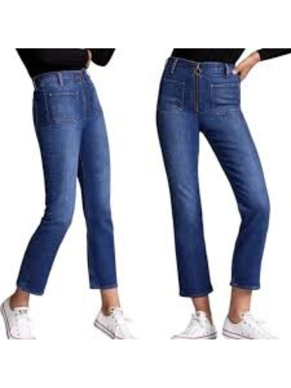 Denim Forum The Just Peachy Straight Size 26